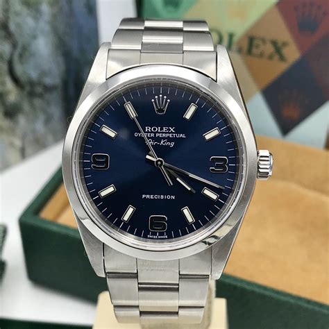 rolex air king 34mm